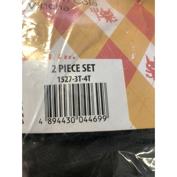 Devil Halloween Costume 3T 4T Dress Up Outfit Headband‎ Cosplay Character NWT - Picture 4 of 6